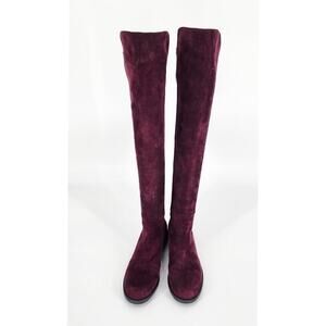 Stuart Weitzman City Greer Knee-High Suede Boots – Size 5